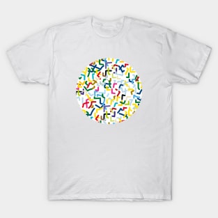 Cheerful abstract colors T-Shirt